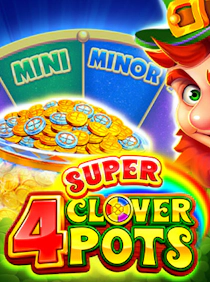 4 Super Clover Pots