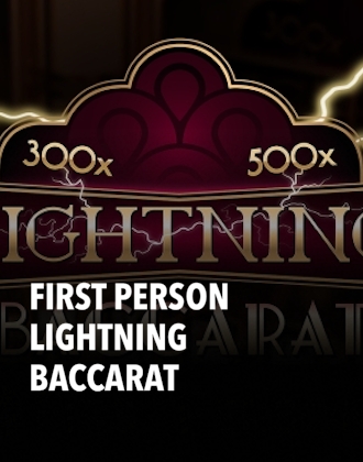 First Person Lightning Baccarat