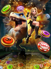 Coin Pusher Jurassic