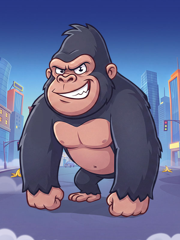 Gorilla on the Move
