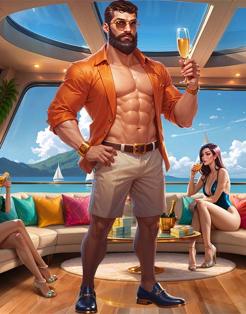 The King of Social Media - Hold and Win