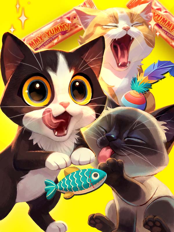 Cats Love Yummy