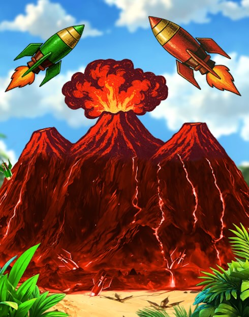 Rocket Eruption: Triple Blast