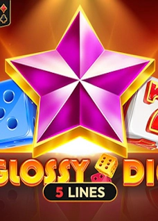 5 Glossy Dice