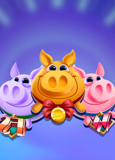 3 Magic Piggy Banks Hold and Win