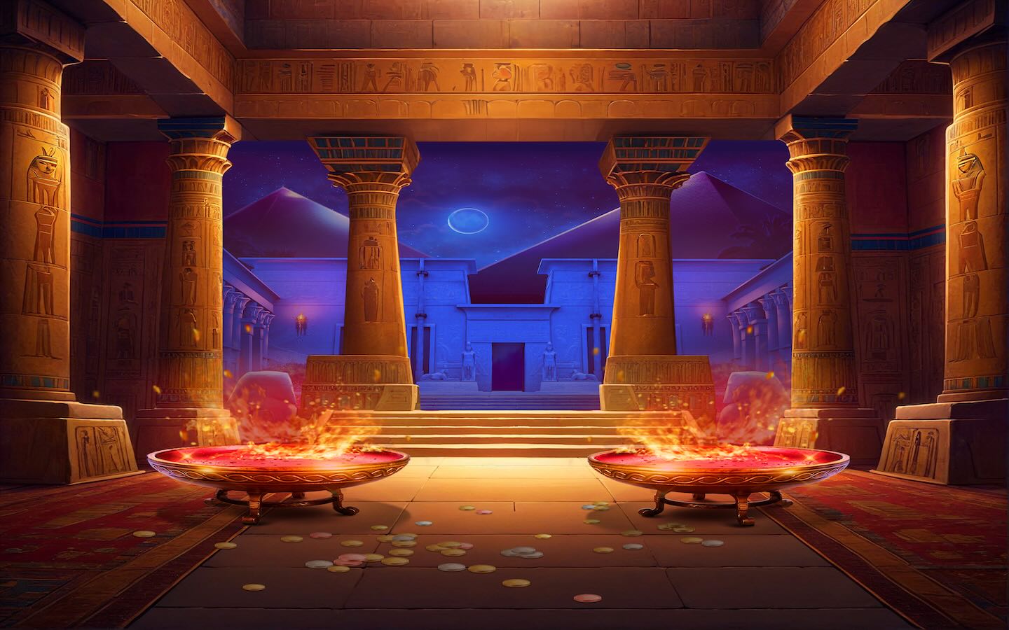 queens-of-ra-coin-collect