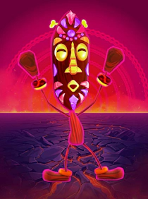 12 Masks of Fire Eruption Prize Flow