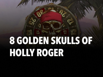 8 golden skulls of Holly Roger