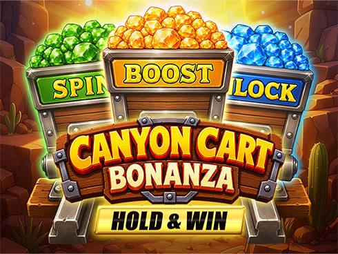 Canyon Cart Bonanza: Hold & Win