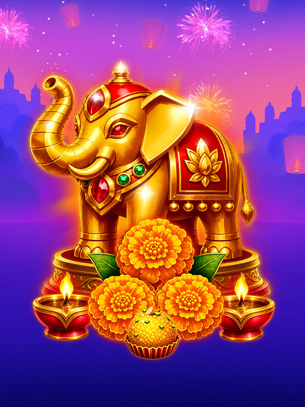 Gold of Diwali: Hold and Win