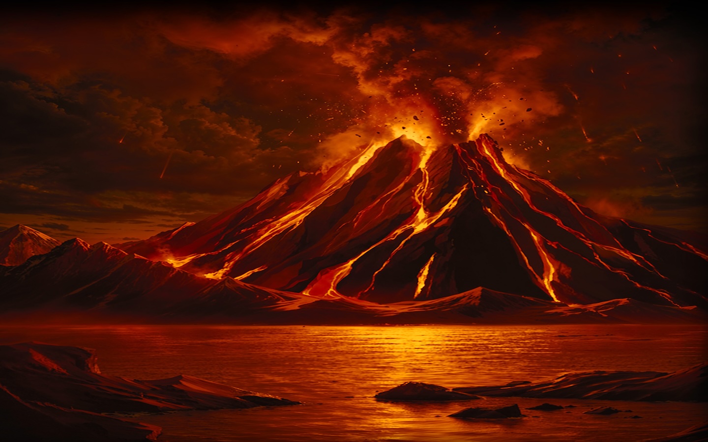 fire-eruption