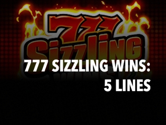 777 Sizzling Wins: 5 lines