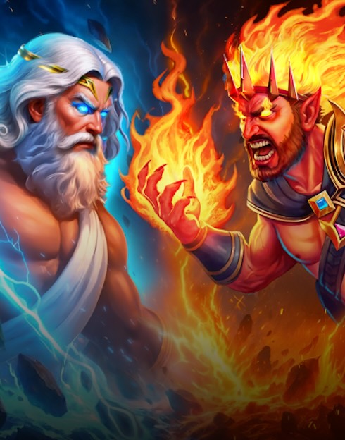 Zeus vs Hades – Gods of War 250