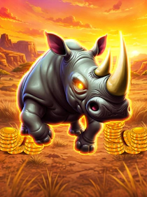 Blazing Rhino - Blast The Bonus 3x3