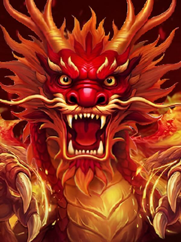 Majestic Red Dragon