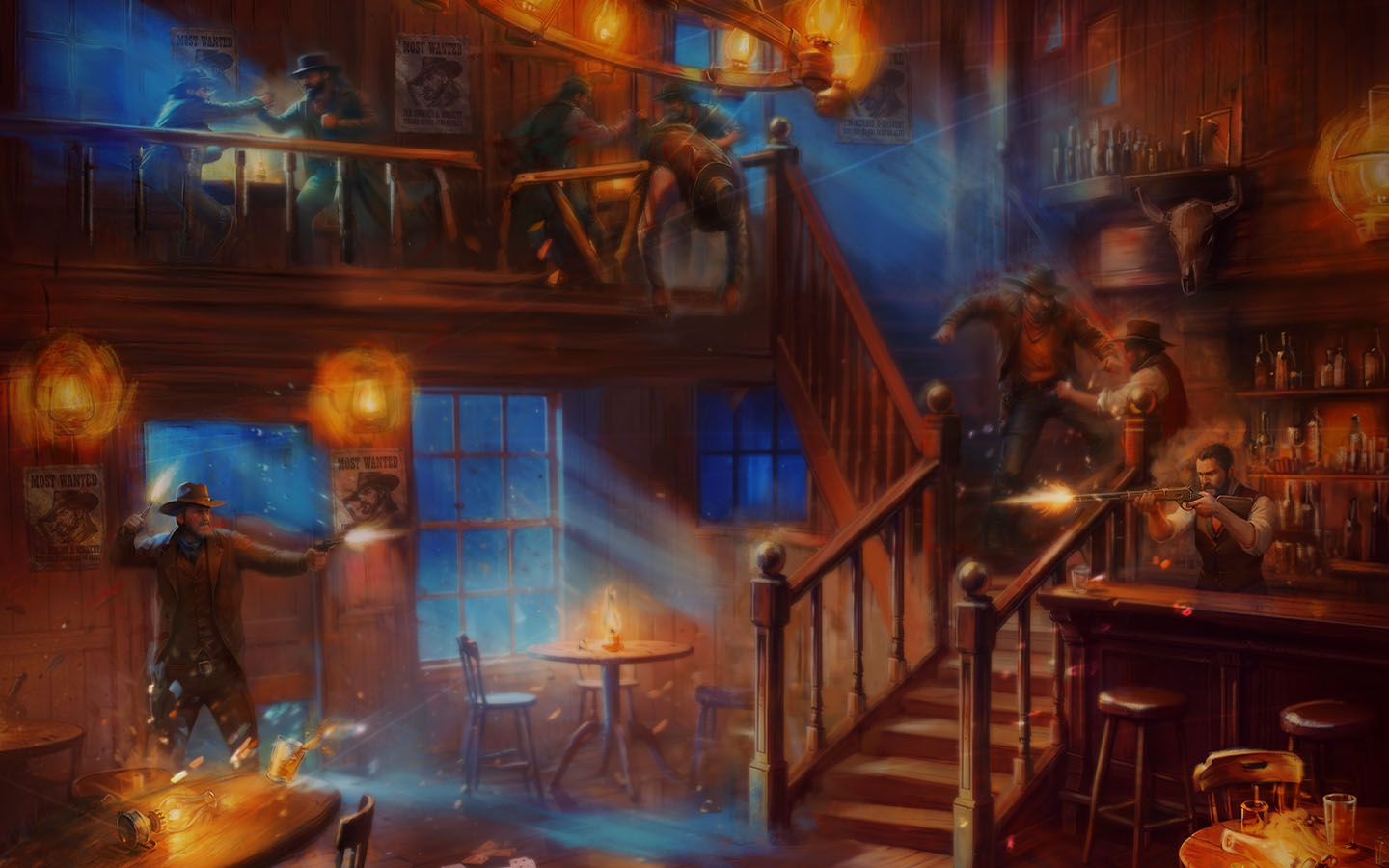 saloon-gang