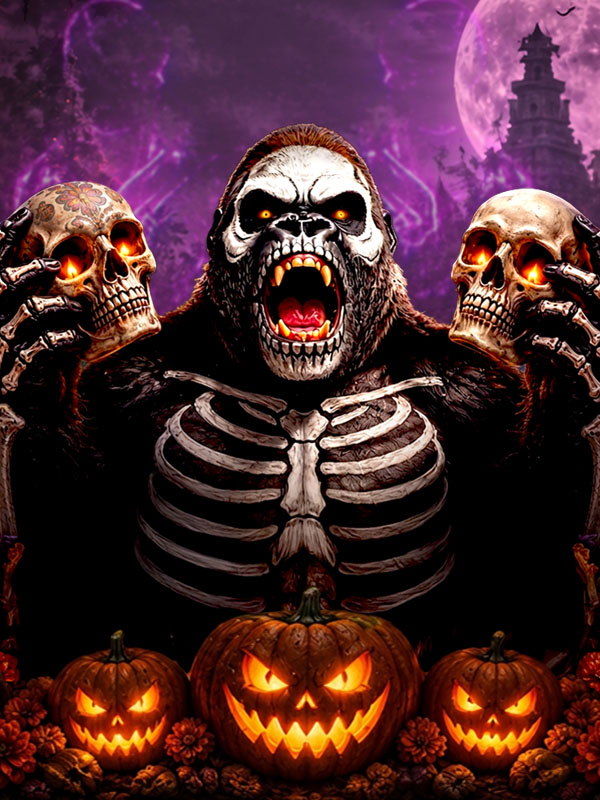 Mighty Wild: Gorilla Halloween Jackpots